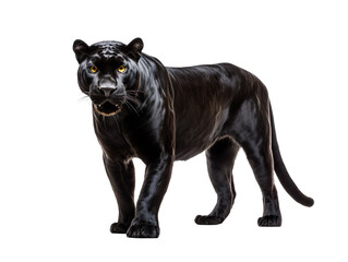 Aufkleber - Panther isolated on transparent background