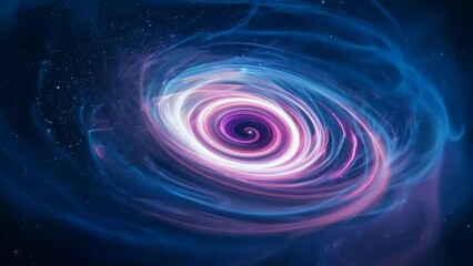 Wall Mural - hypnotic cosmic swirl in deep space nebula