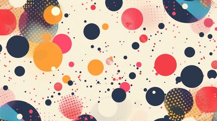 Poster - dot patterns in modern design add depth, texture, and dynamism, boosting creativity and innovation.