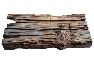 Aufkleber - A close-up view of wooden grain on a white background, suitable for design and editorial use