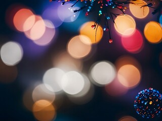 Mesmerizing close-up of colorful bokeh lights, creating a dynamic and energetic atmosphere.