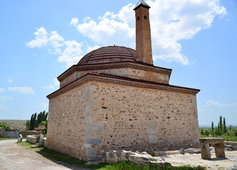 Wall Mural - Uryan Baba Tomb, located in Eskişehir, Turkey, was built in the 15th century.