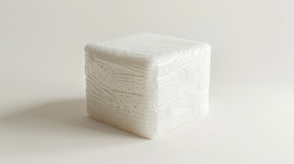 Poster - Stacked towels on a table, useful for various purposes such as spa or hotel settings
