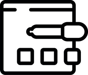Poster - Digital pen is signing an online document on a computer screen