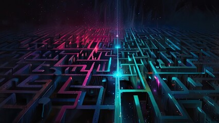 abstract background with code