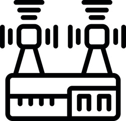Poster - Router distributing signal through antennas for high speed connection