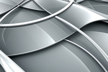 Poster - Transparent glass texture waveform abstract geometric background