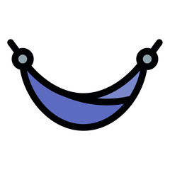 Sticker - hammock icon 