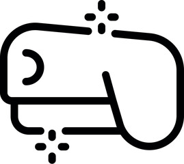 Poster - Icon of a contactless payment system using nfc technology