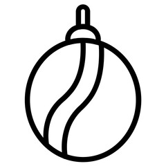 Poster - Art Ball Line Icon