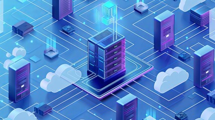 Poster - Data Center Network: Server and Cloud Infrastructure