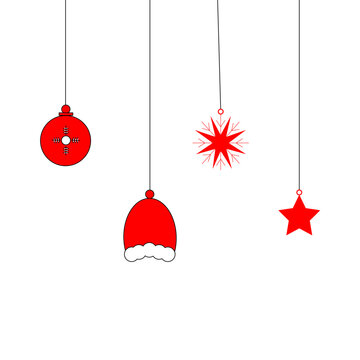 Merry Christmas Modern Vektor