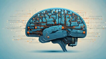Poster - Fusion of Human Intelligence and AI: High-Tech Brain Visualization