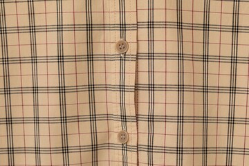 Canvas Print - Full frame of Buttons down shirt.