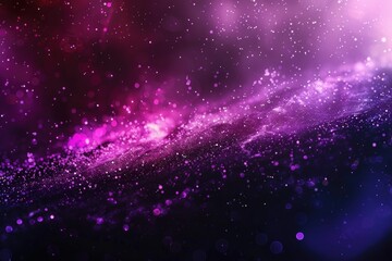 Wall Mural - A dark purple and black background featuring stars