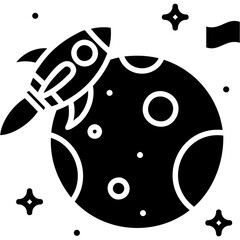 Poster - Space Mission Icon