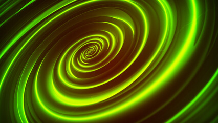 Poster - Abstract blurred circle background. Whirlpool. Liquid vortex. Radial abstract winding bright tunnel background. The magic of a digital tunnel of a spiral vortex whirlpool. 3D rendering.