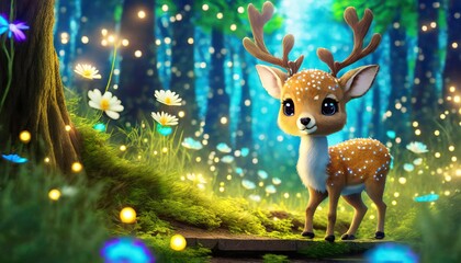 Wall Mural - doe