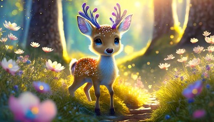 Wall Mural - doe