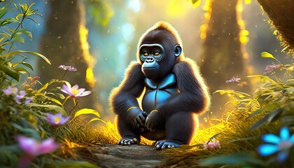 Canvas Print - gorilla