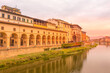 Vasari Corridor in Florence, Tuscany, Italy