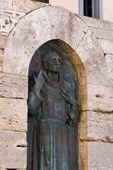 Wall Mural - View architectural details in Todi - Umbria - Italy