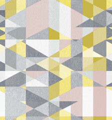 Wall Mural - abstract geometric background