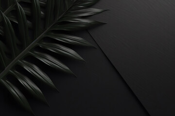 Poster - Black background, luxury smooth matte