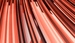© Westend61 - 3D rendering abstract red and brown stripes