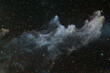 © Westend61 - Long exposure astrophoto with telescope featuring faint reflection of Witch Head Nebula