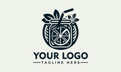 Wall Mural - Lemonade Vector Logo Unleash the Symbolism of Refreshment, Summer Vibes, and the Taste of Lemonade A Timeless Design for Beverage, Summer, and Refreshment Brands