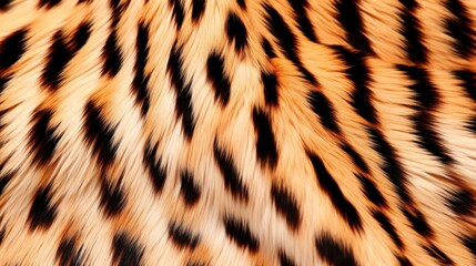 Wall Mural - abstract tiger fur texture background