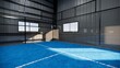 © WINDERFULL STUDIO - corner view an indoor padel paddle tennis court