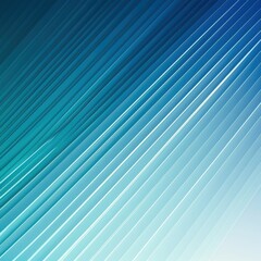 Poster - Abstract gradient background with diagonal lines in shades of blue and green, suitable for various design projects and presentations.