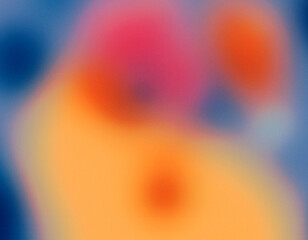 Wall Mural - grainy gradient abstract background, color blending effect, aesthetic texture