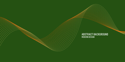 Poster - Beautiful background with flowing lines. Abstract elegant lines. The flow movement. Vector illustration.