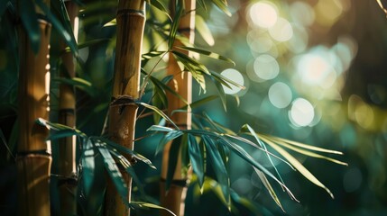 majestic bamboo tree, nature’s towering wonder