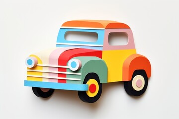 Wall Mural - Car vehicle truck toy.