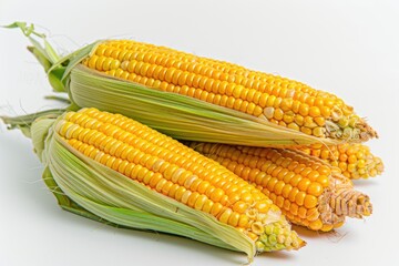 Three ears of corn