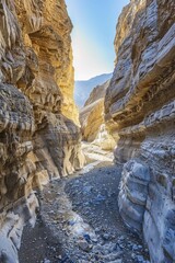 Canvas Print - Narrow Canyon Stream