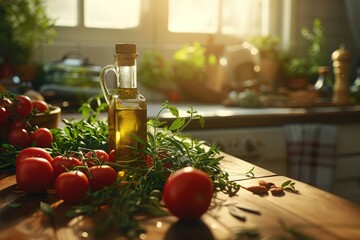 Fresh Tomatoes, Herbs, and Olive Oil