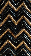 Sticker - Zigzag pattern jewelry backgrounds accessories.