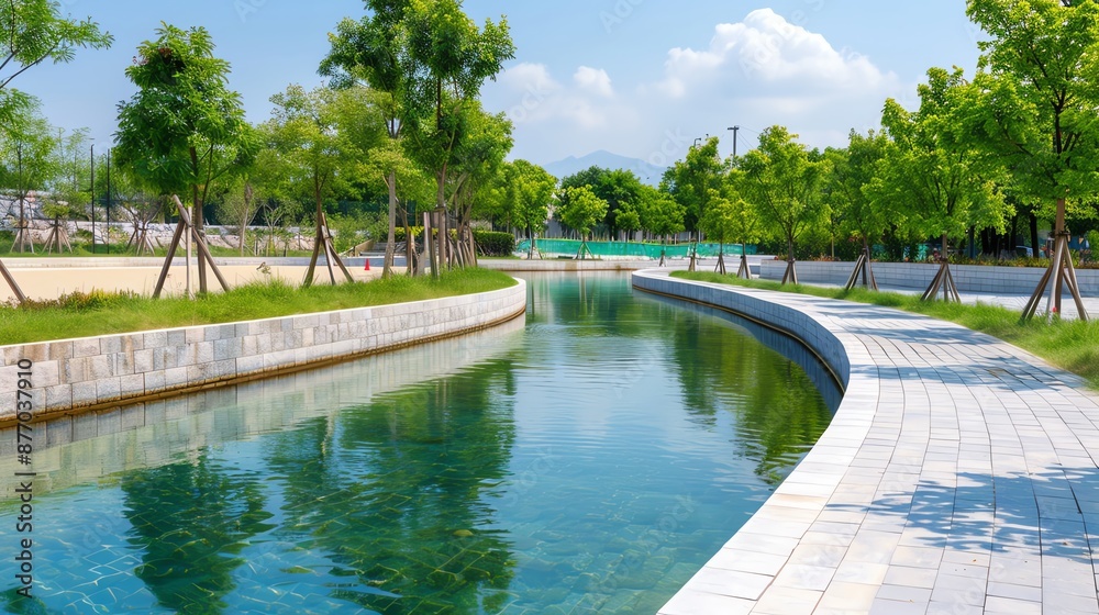 Gallery Detail: Comprehensive Design For Civil Projects Enhancing Urban Water