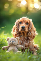 Wall Mural - Dog breed Cocker Spaniel