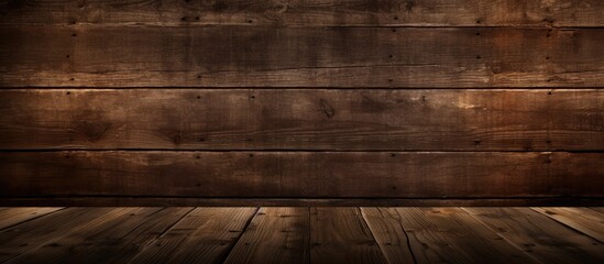 Aufkleber - Rustic vintage wooden backdrop with copy space image.