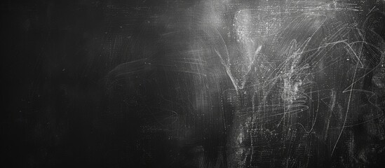 Poster - An abstract chalk blackboard texture background with free copy space image for product or advertising design is available.
