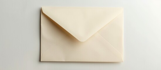 Aufkleber - A genuine envelope with a blank space for images on a white background.