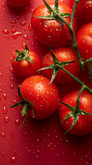 Wall Mural - Fresh tomatoes