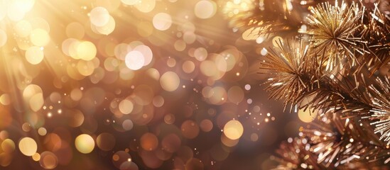 Poster - An abstract New Year holiday backdrop featuring fireworks and ample copy space image.