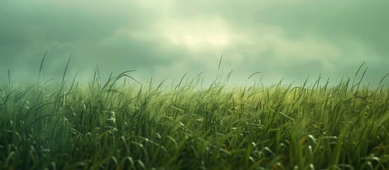 Aufkleber - Cornfield backdrop with ample copy space image.